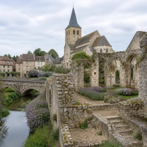 L'abbaye du Bec-Hellouin : ce que les moines, les ruines et le village racontent ensemble