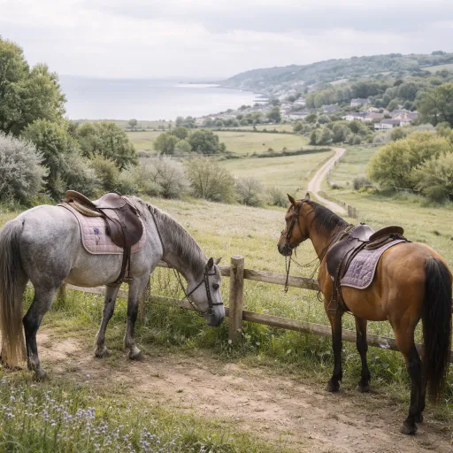 Un séjour de randonnée à cheval en Normandie : entre bocage, baies et villages de caractère