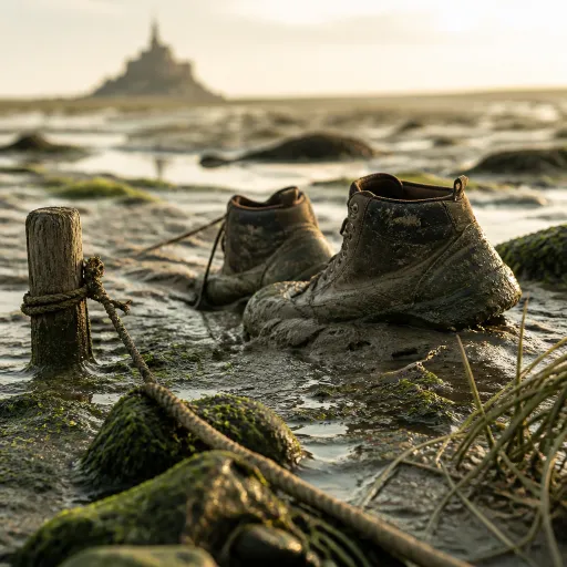 Marcher en confiance sur le sable mouvant du mont Saint‑Michel
