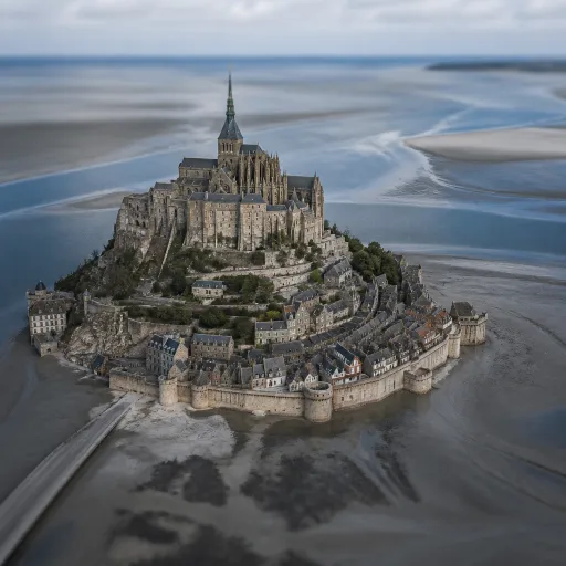 Comment la construction du mont Saint Michel a façonné un chef d’œuvre de Normandie