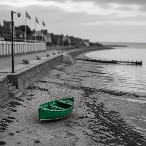 Vivre la côte normande en direct grâce à la webcam de Luc sur Mer