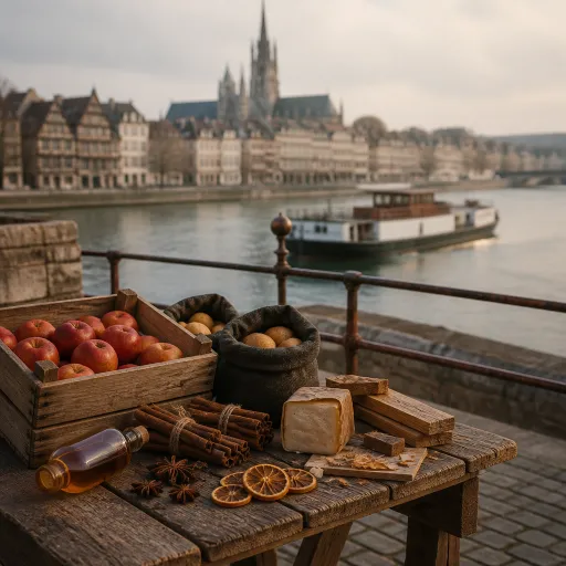 Un marché de Noël à Rouen entre patrimoine, lumière et Seine