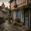Séjourner dans une maison normande à colombages au cœur des abbayes, châteaux et villages médiévaux